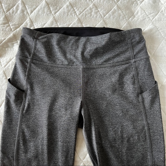 Lululemon Leggings with Black Mesh Panels - Picture 8 of 11